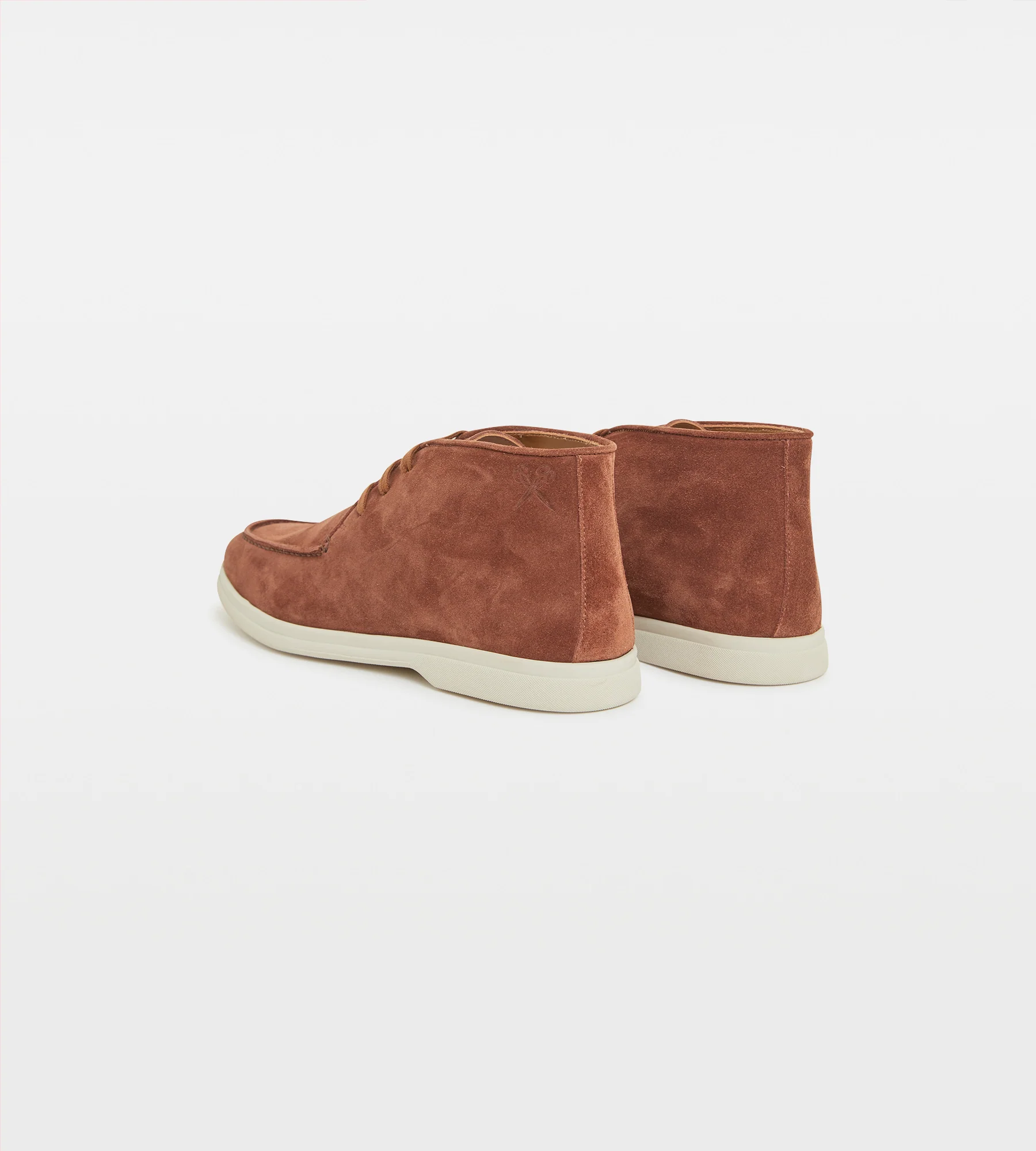 Chaussures en suède marron - Image 3