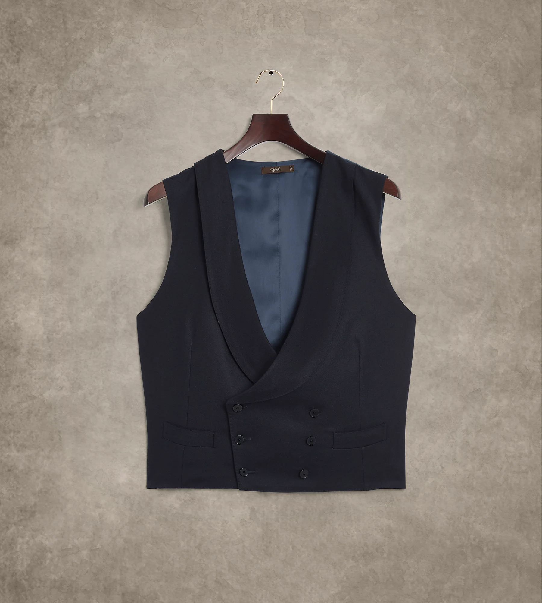 Costume trois pièces en flanelle de laine - Image 3
