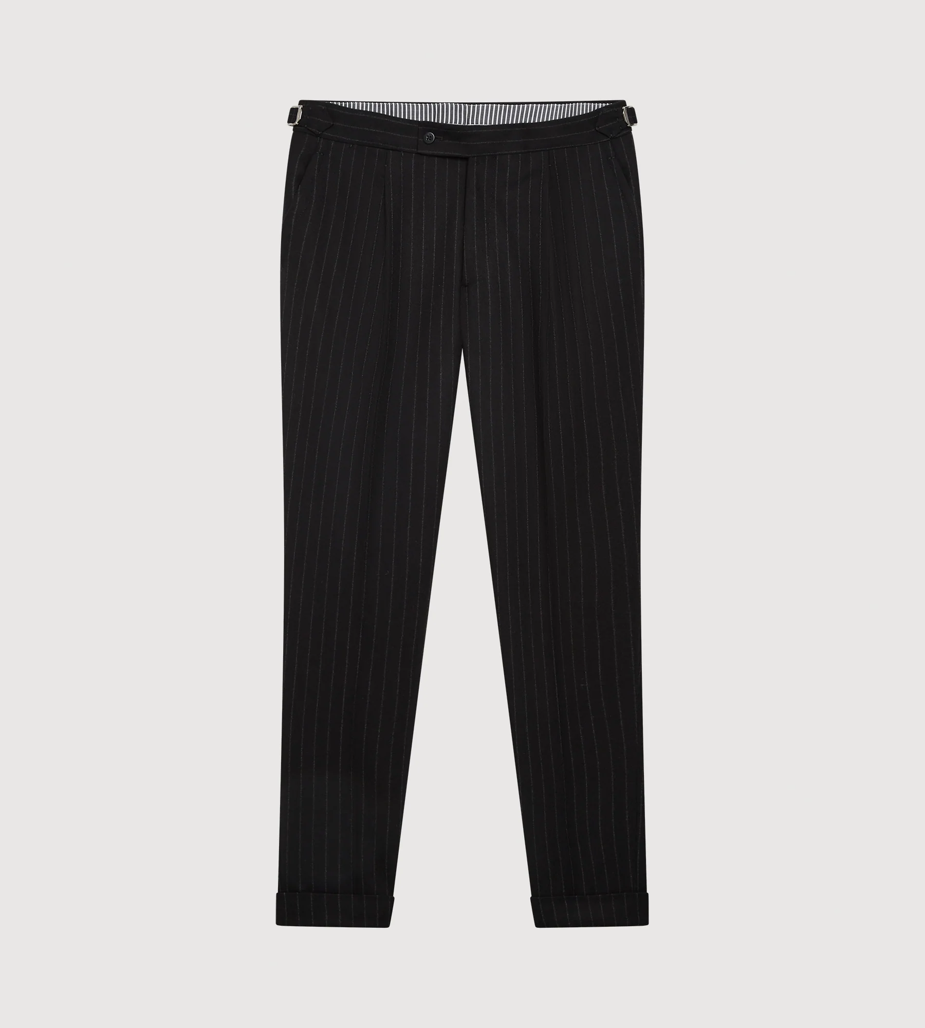 Costume en flanelle de laine à rayures - Image 7