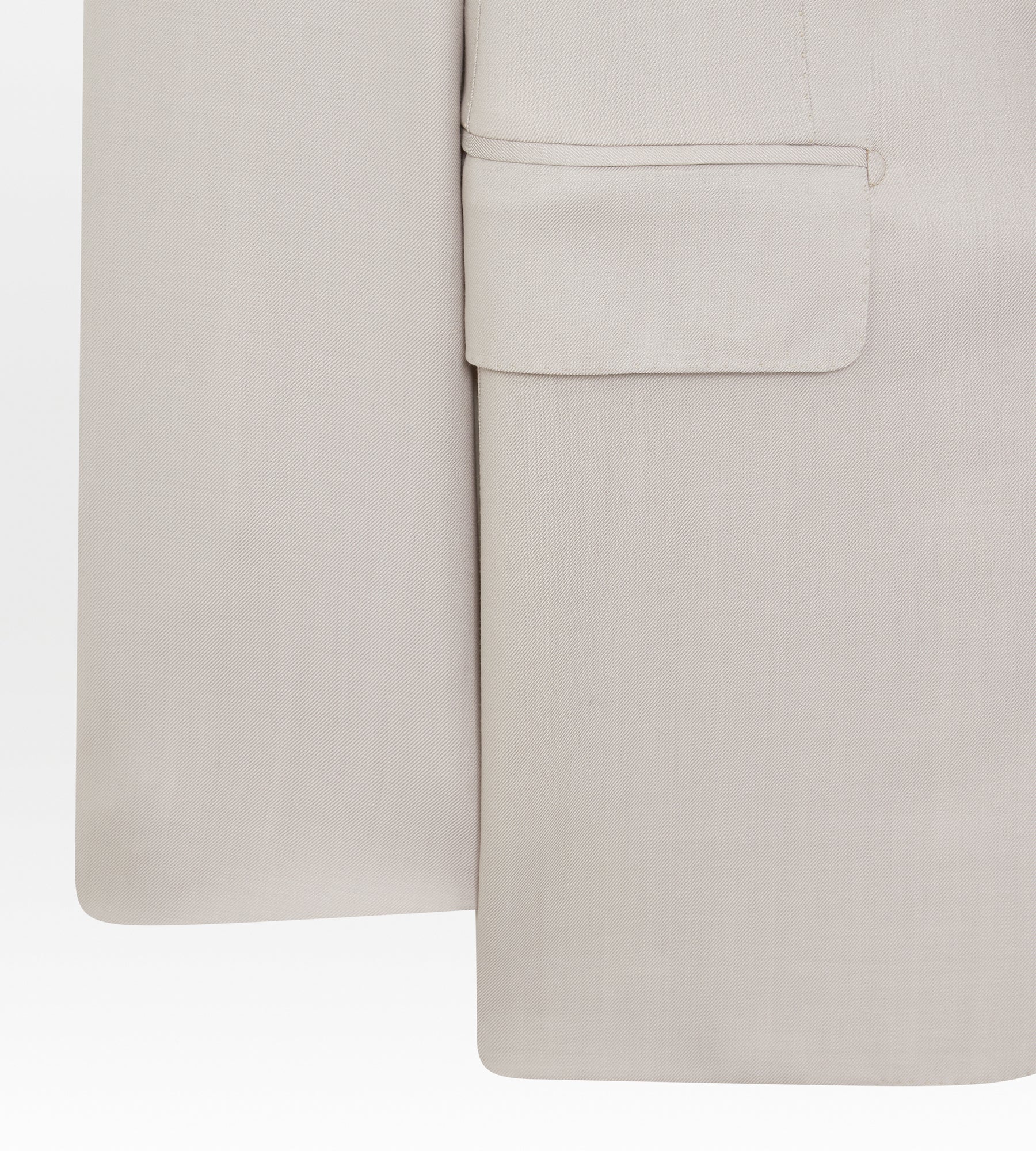 Costume beige en laine - Image 3