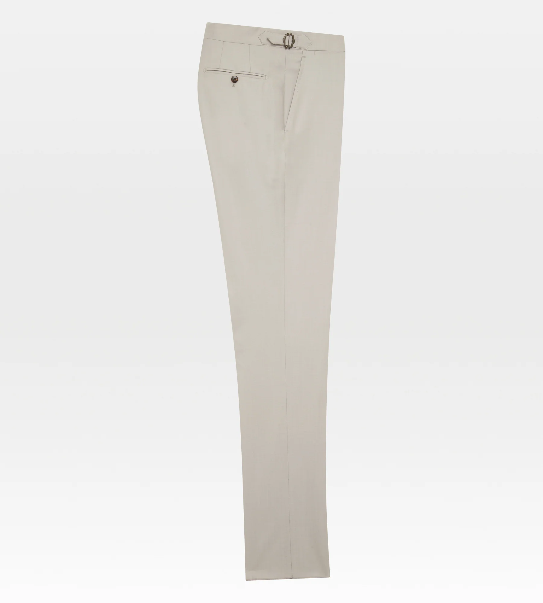 Costume beige en laine - Image 5