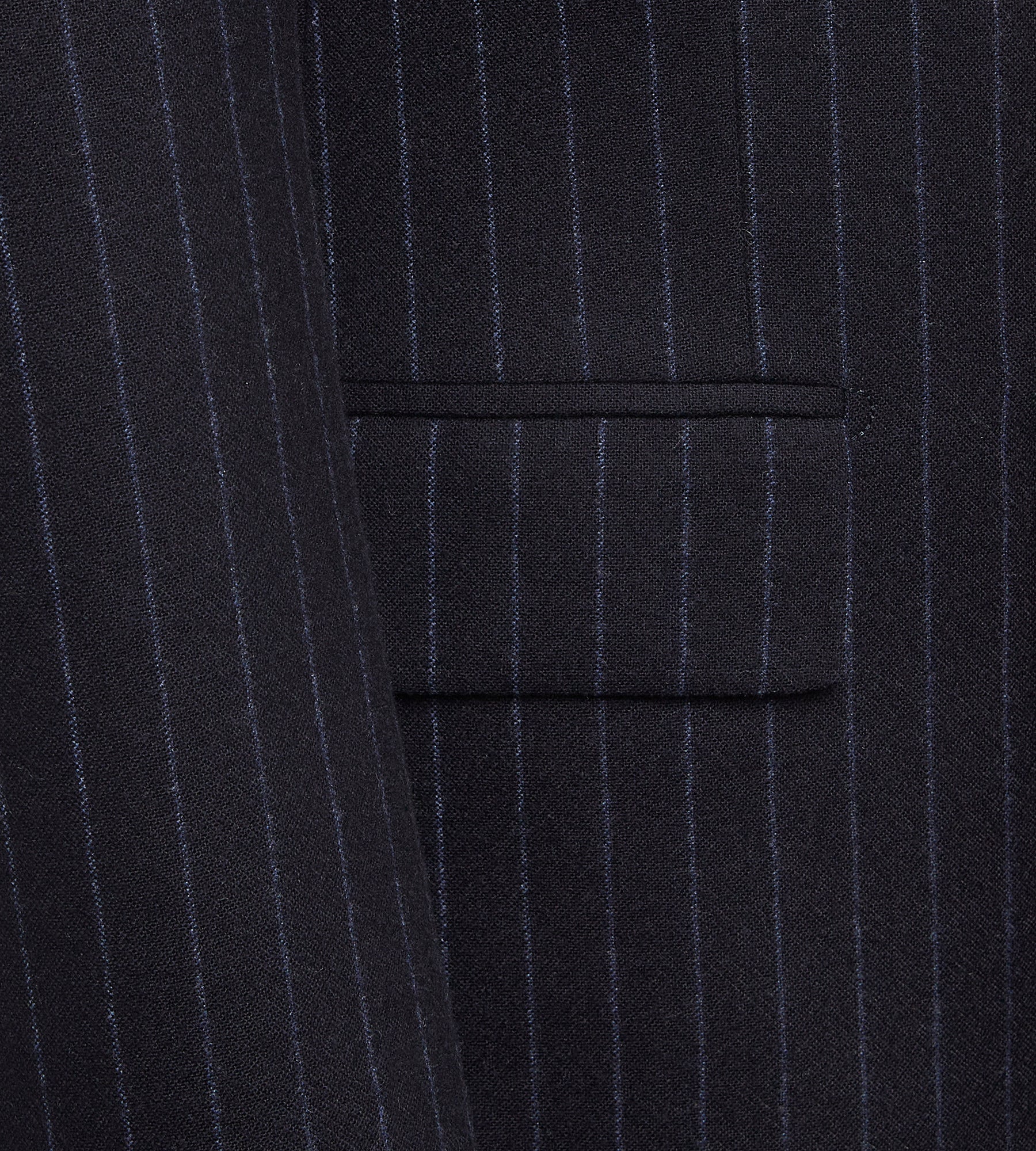 Costume 6x1 en flanelle de laine à rayures - Image 7