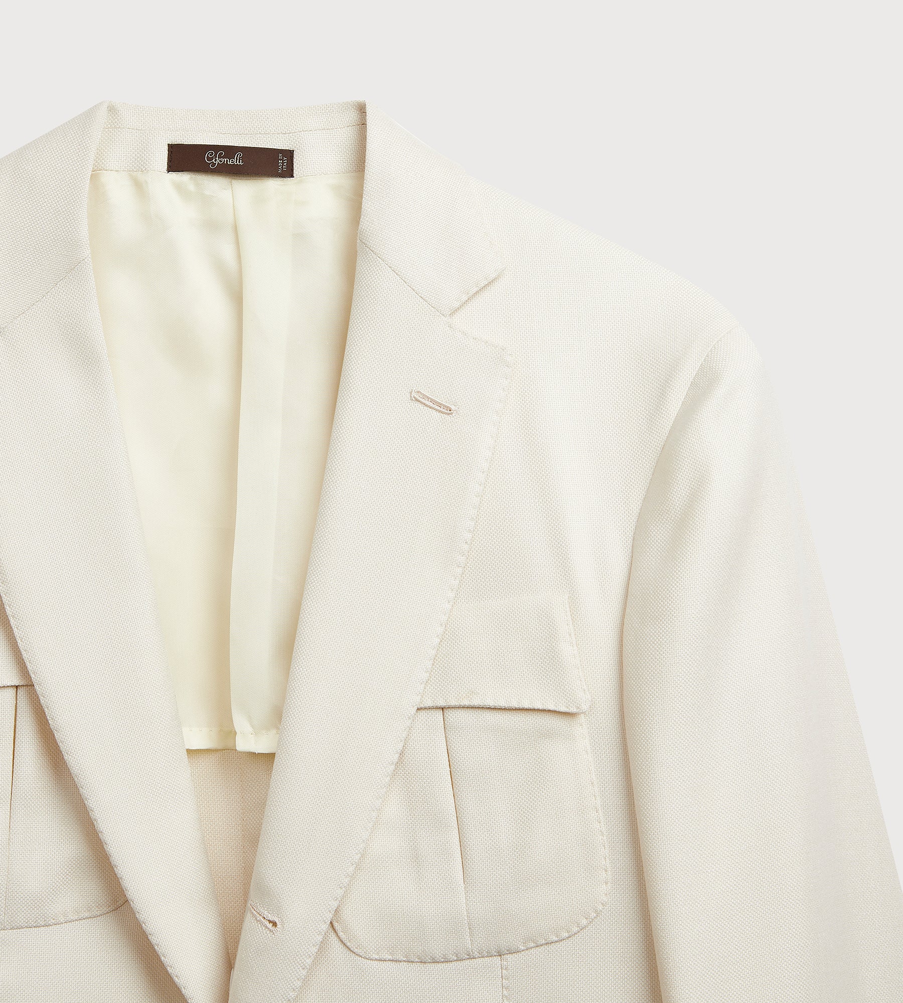 Veste Lorenzo en soie et laine - Image 3