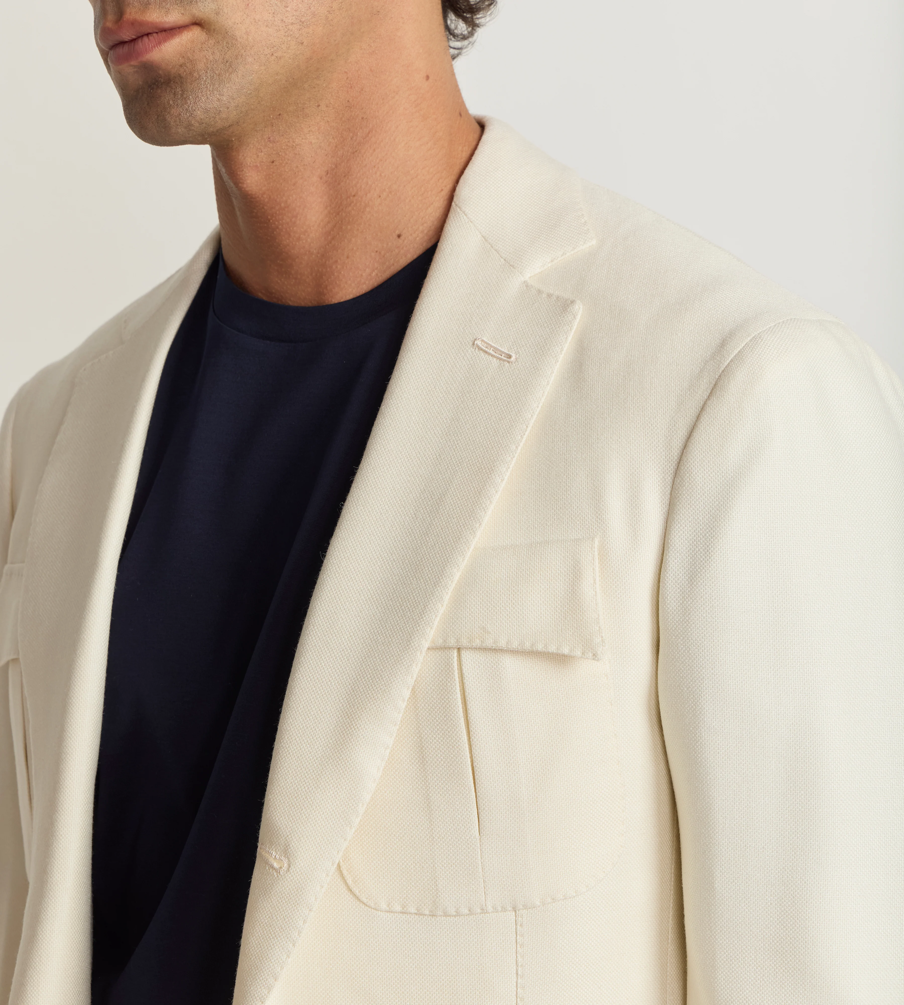 Veste Lorenzo en soie et laine - Image 4