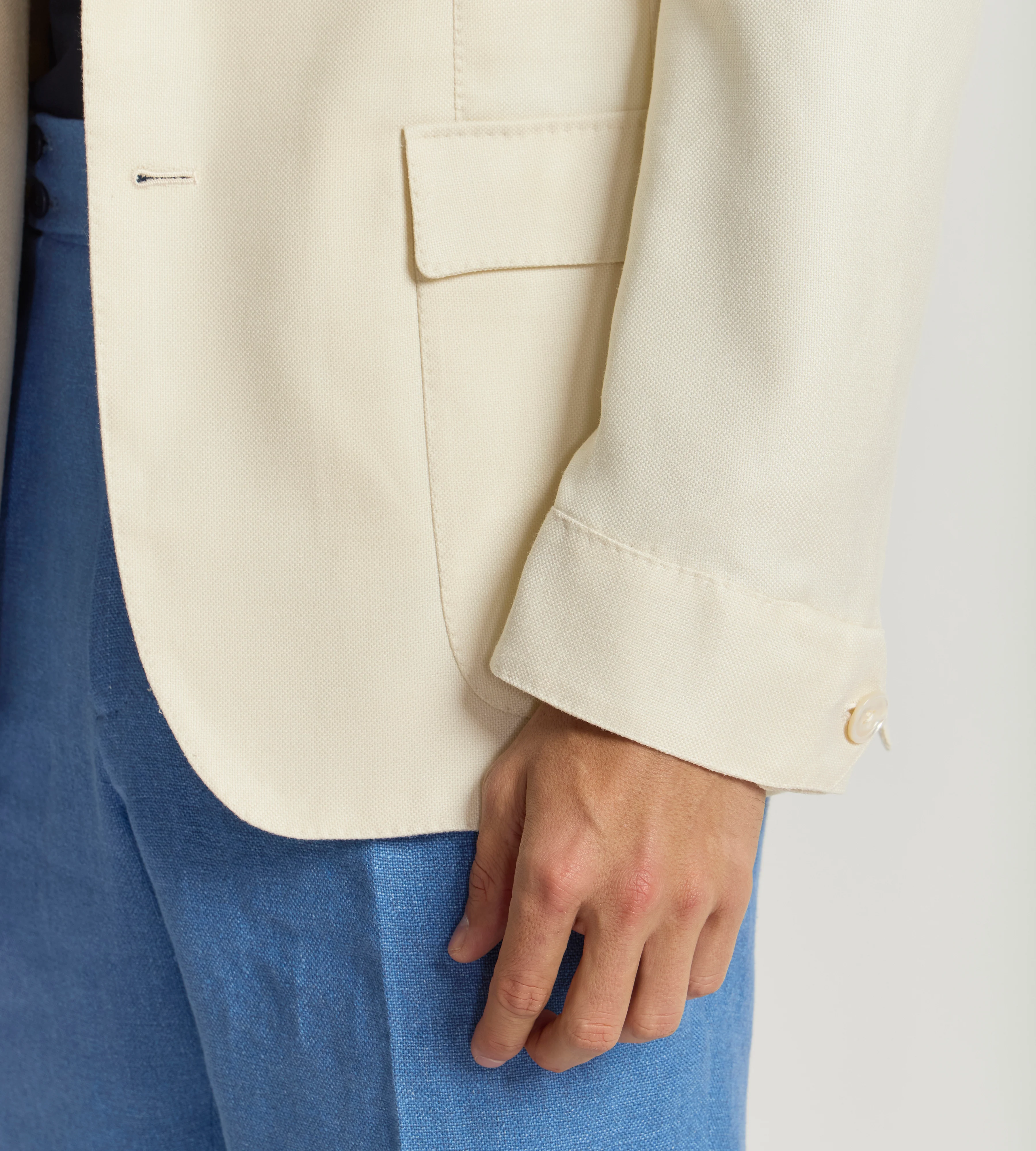 Veste Lorenzo en soie et laine - Image 5