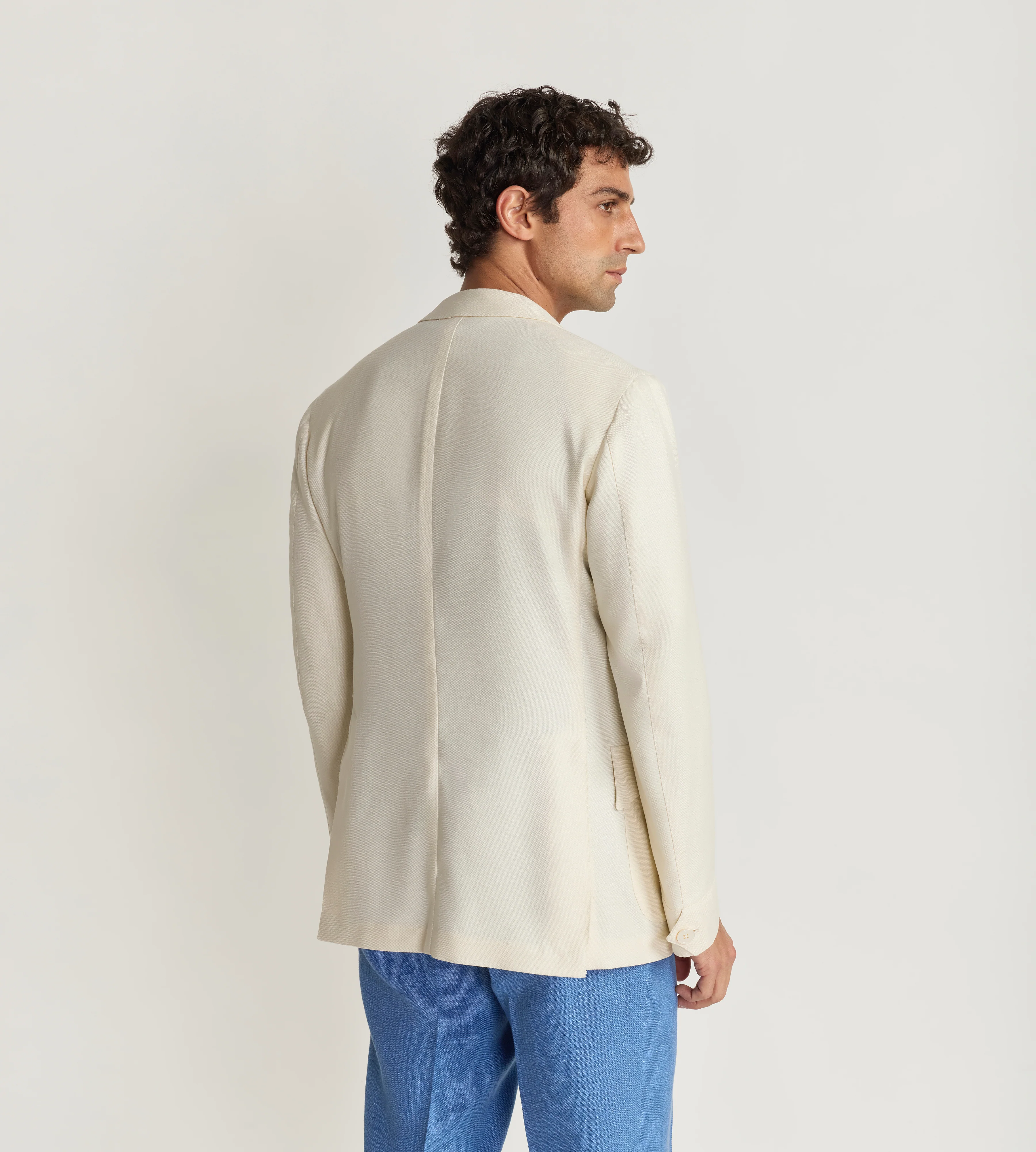 Veste Lorenzo en soie et laine - Image 6