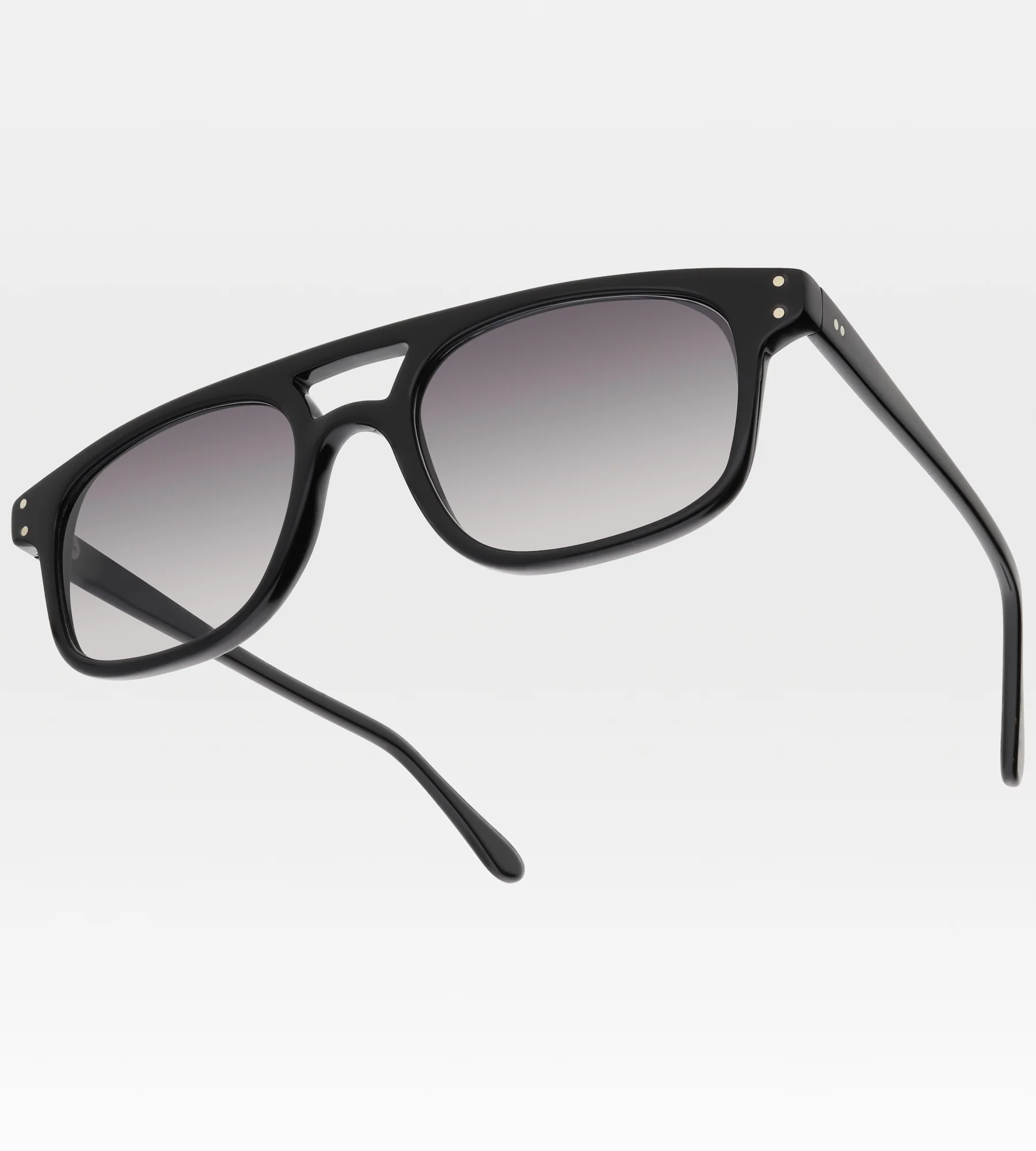 Lunettes de soleil BOLIDE noires - Les Ateliers Baudin - Image 2