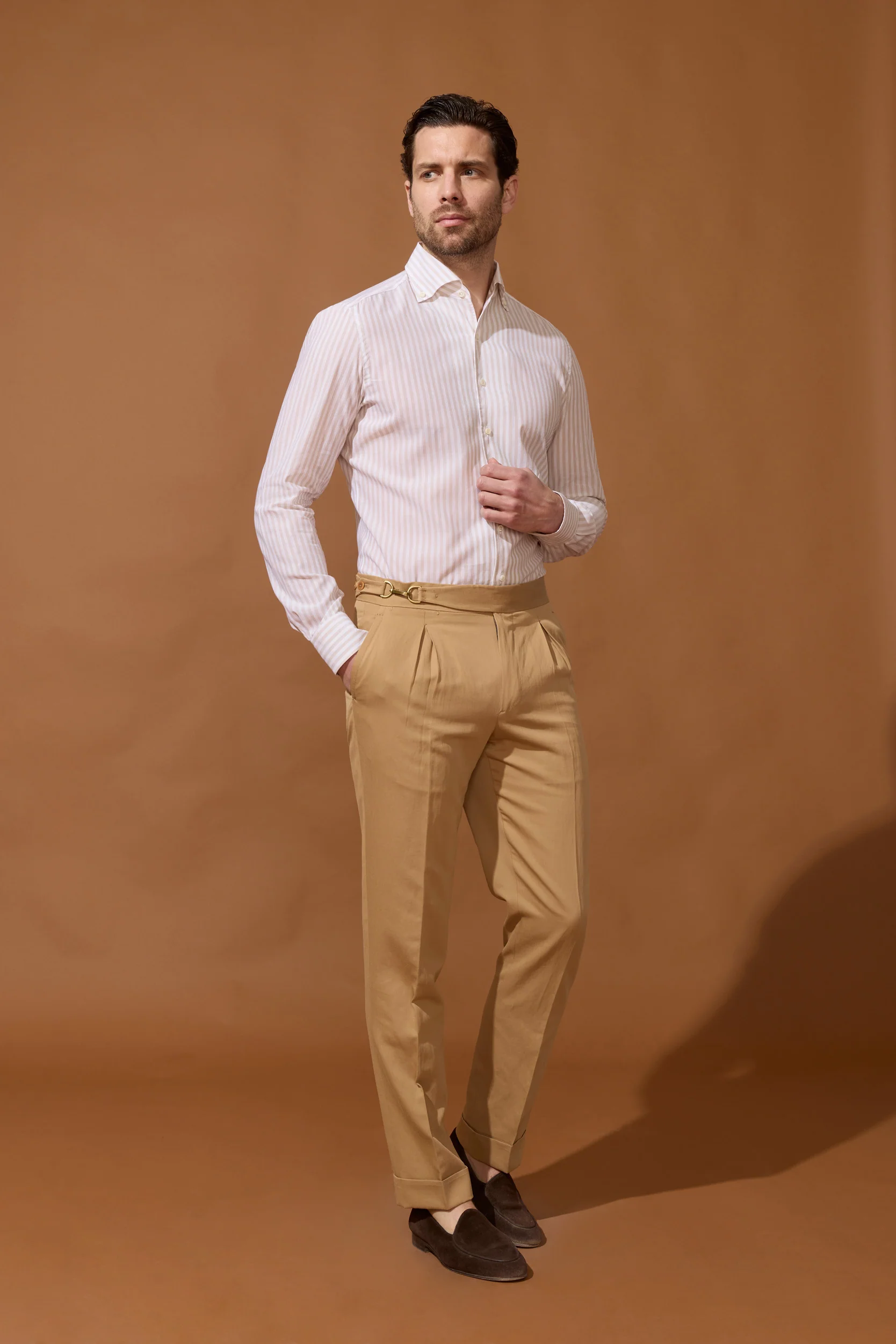 Pantalon en lin et soie - Image 3