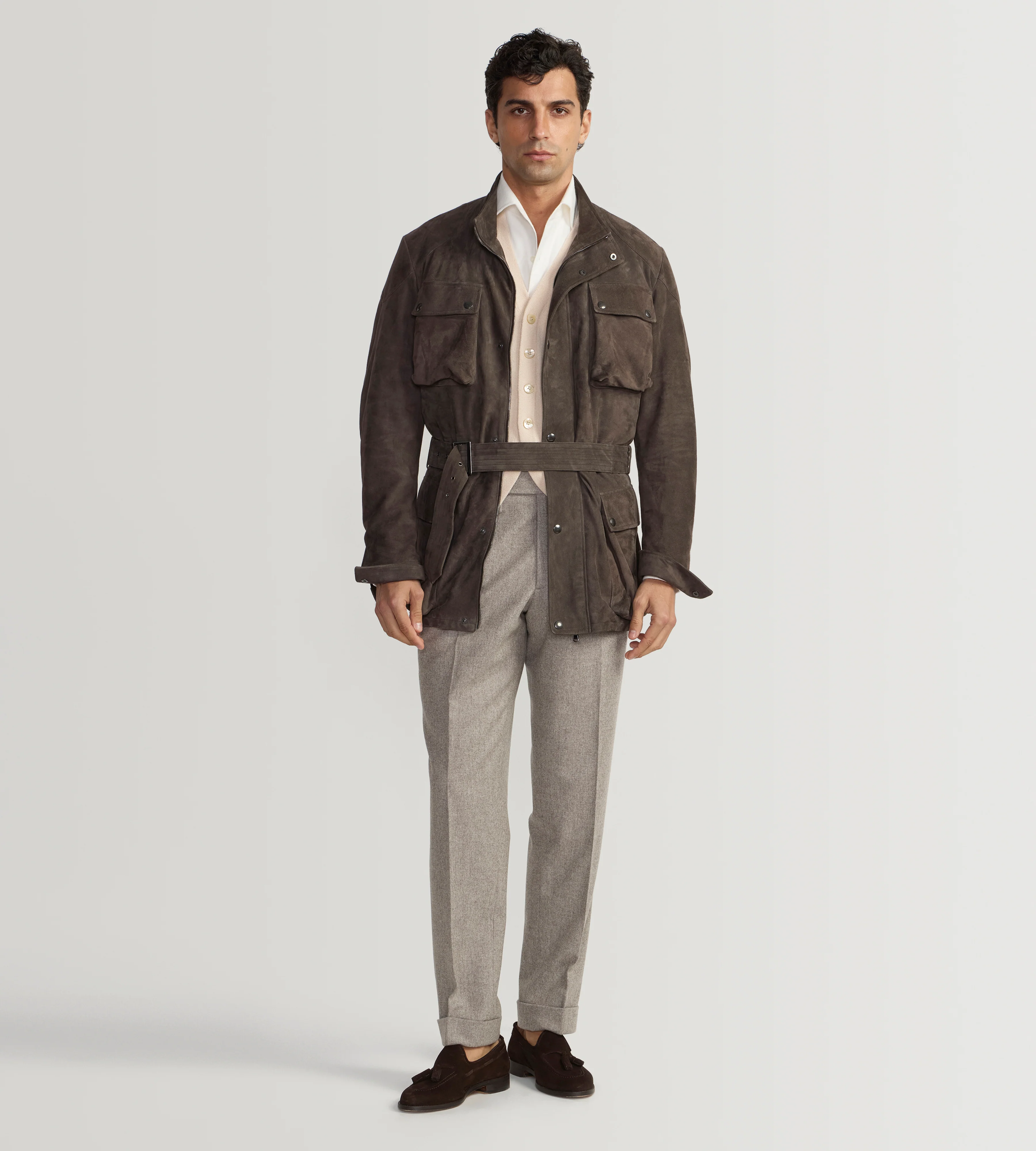 Pantalon en flanelle de laine - Image 3