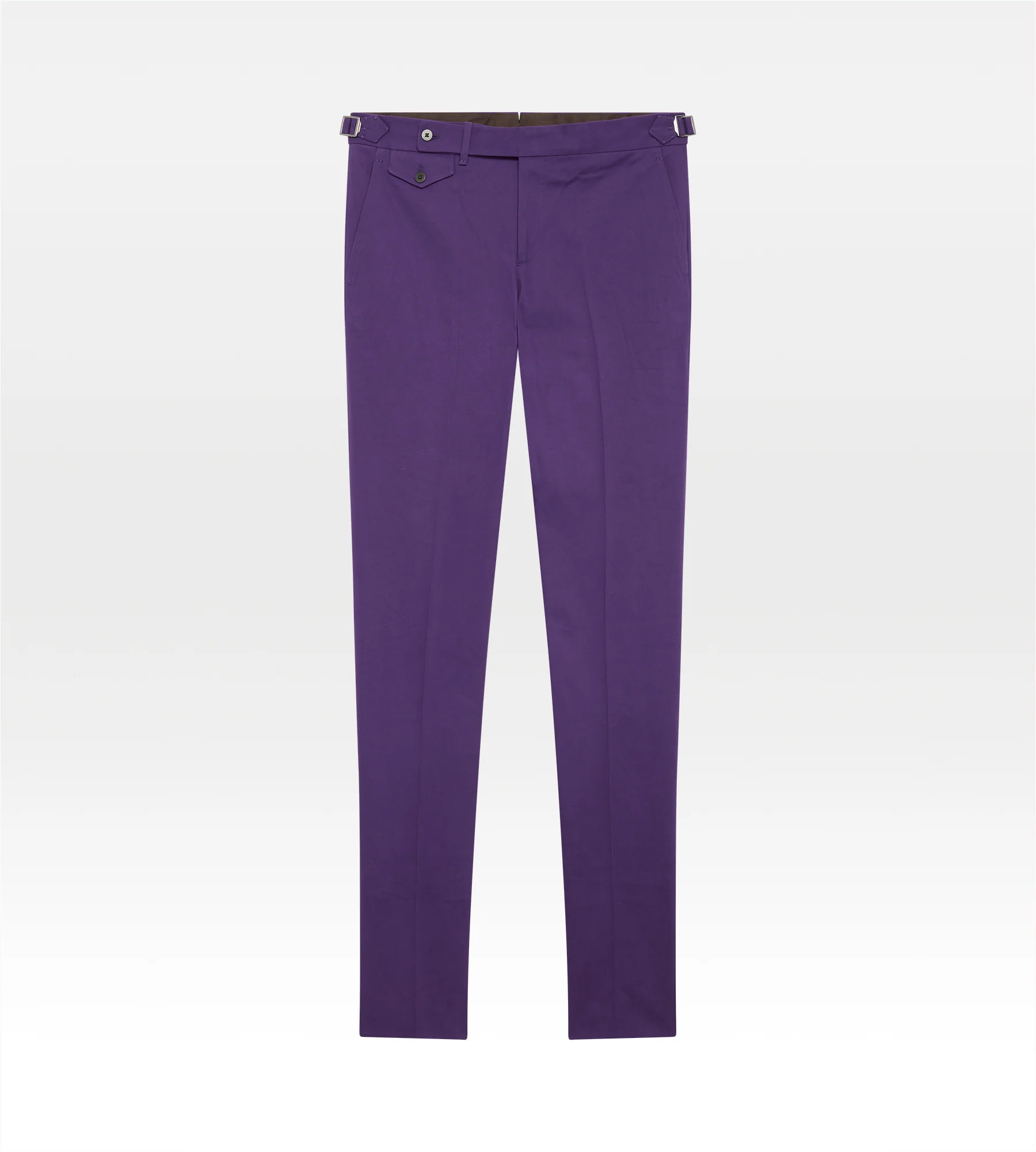 Pantalon en coton violet - Image 3