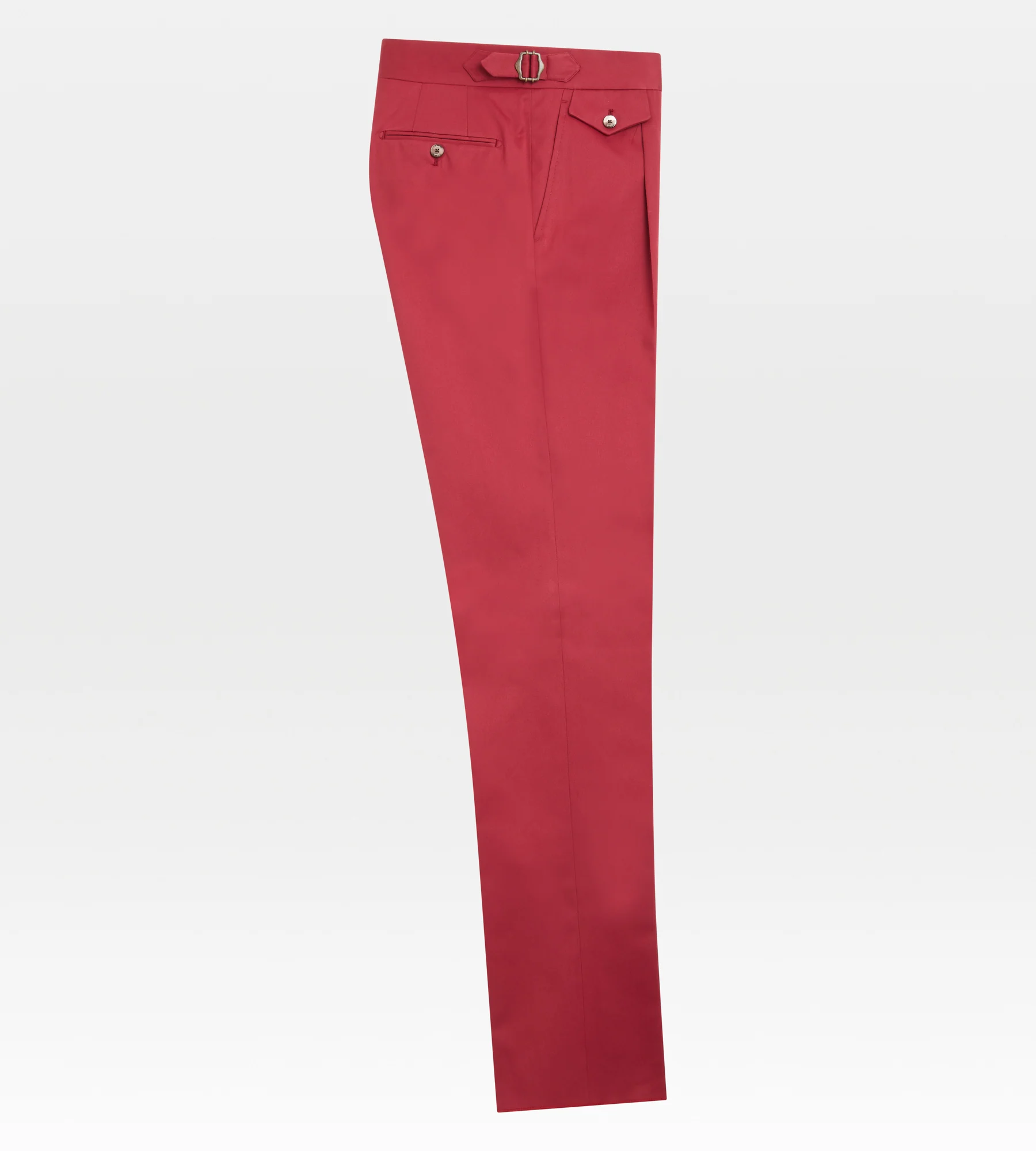 Pantalon sartorial en coton framboise - Image 3