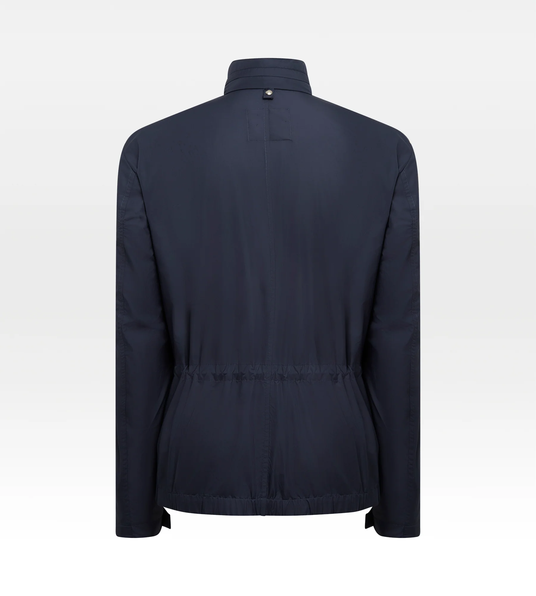 Parka bleu marine en nylon - Image 3