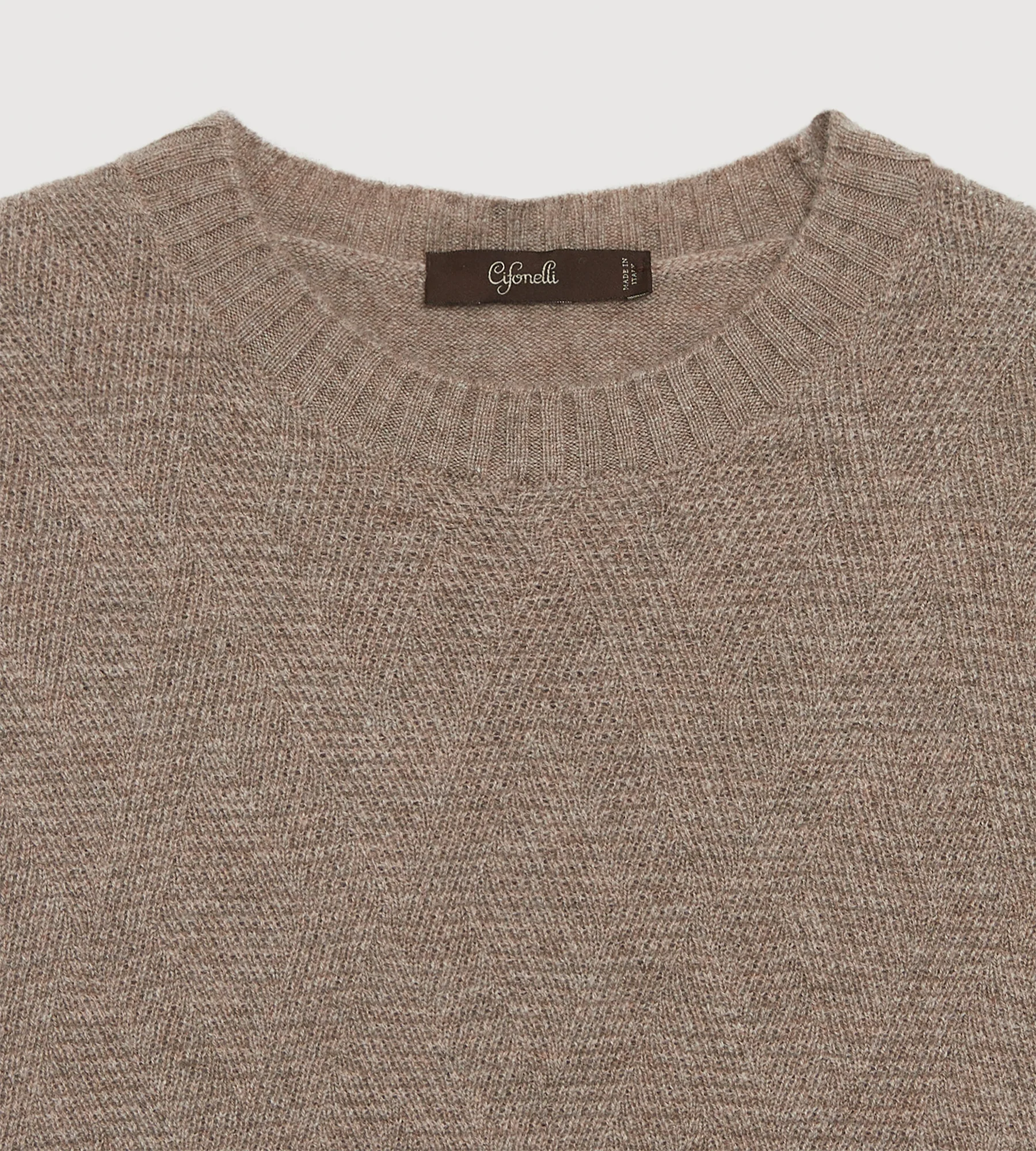 Pull à col rond en cachemire - Image 2