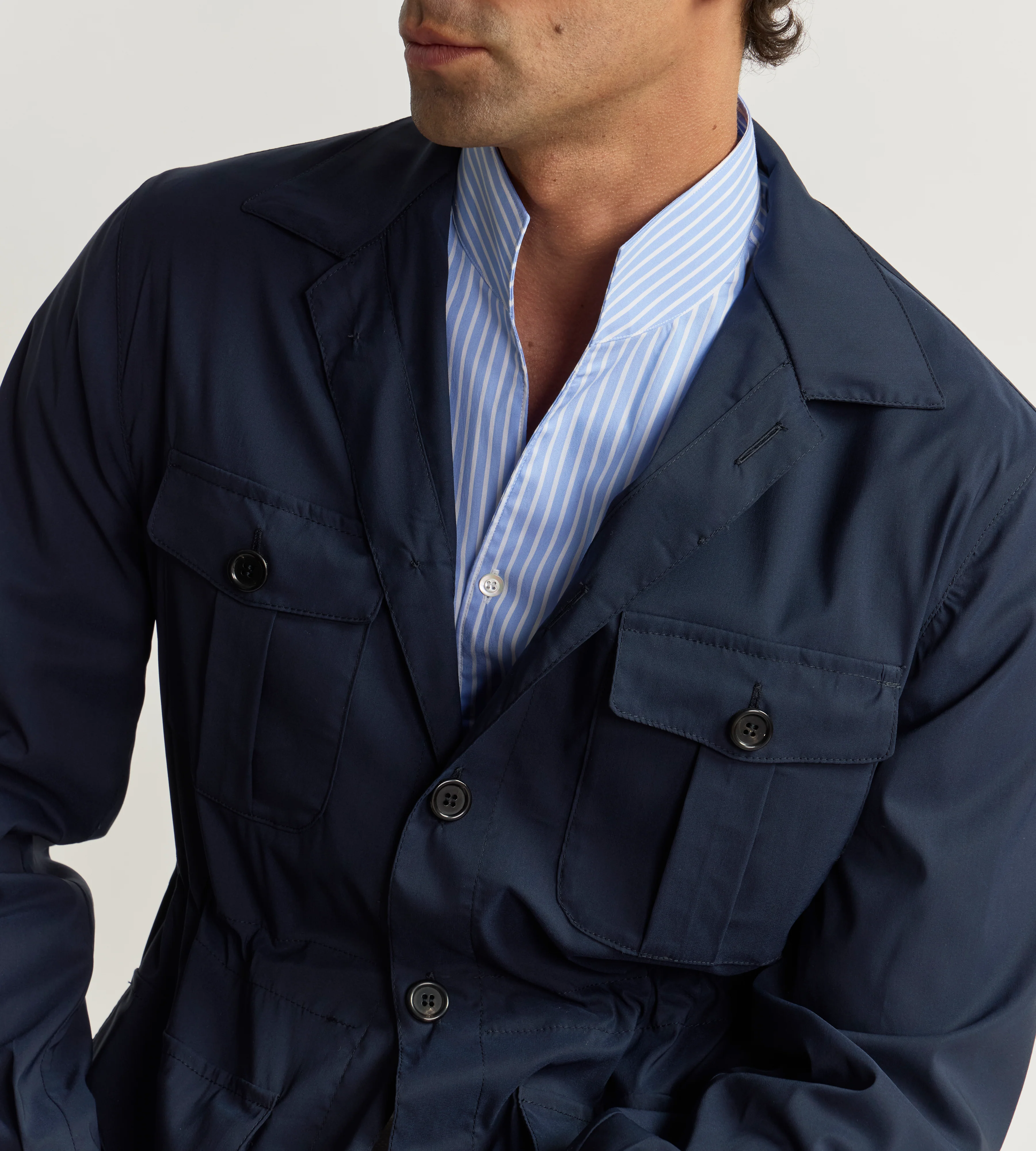 Veste Teba Safari Panerai en laine mélangée - Image 5