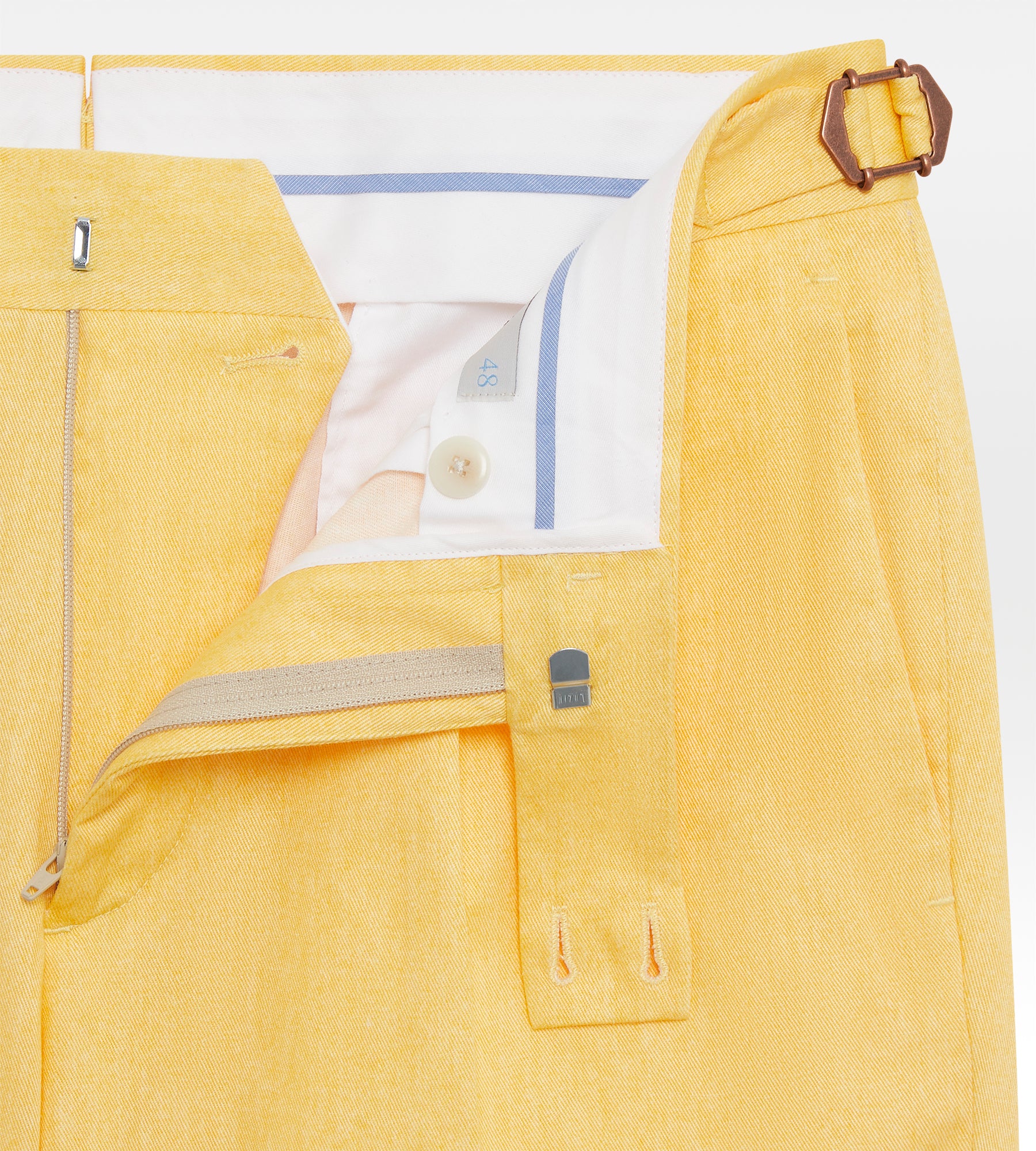 Short en coton jaune - Image 2