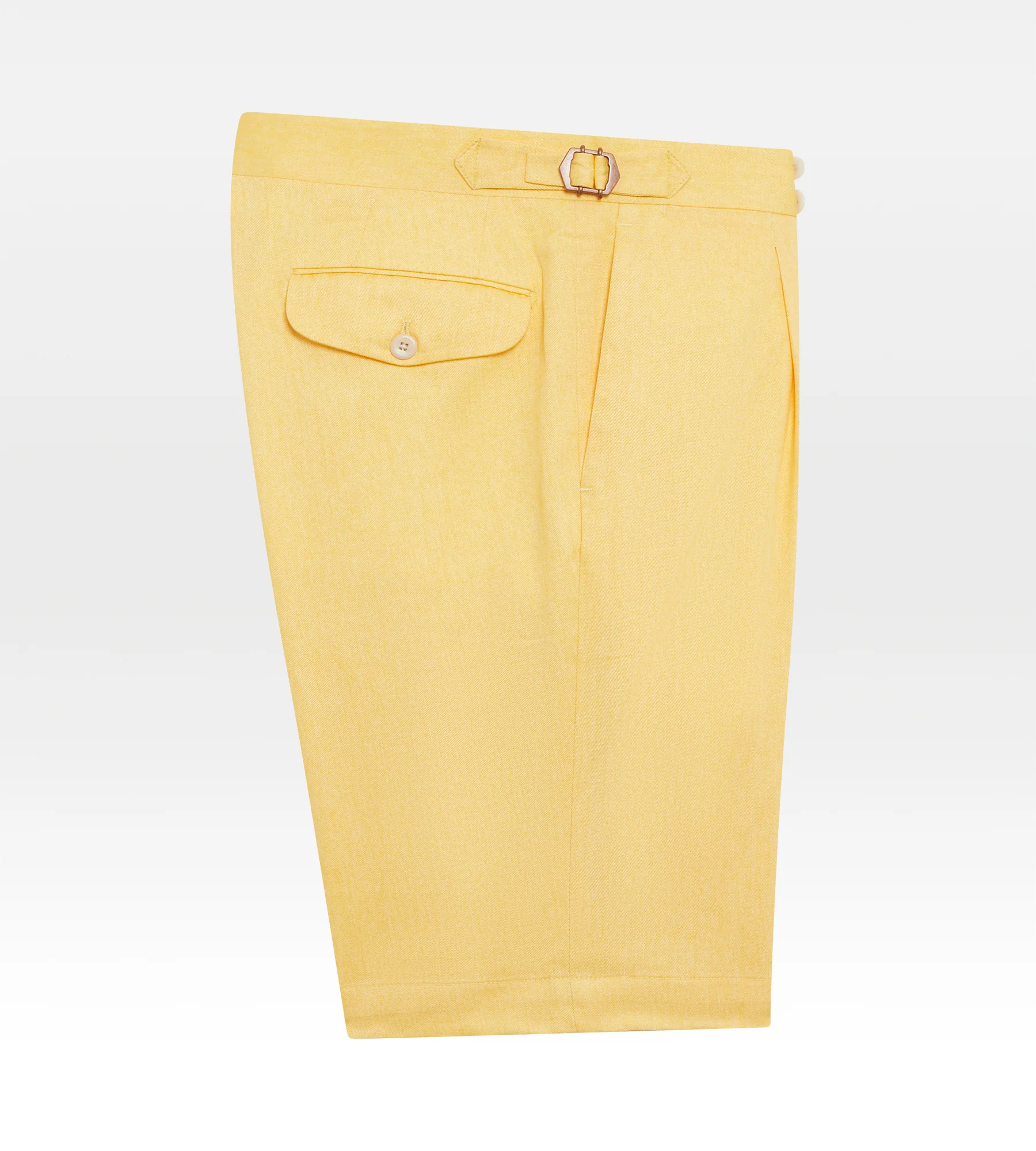 Short en coton jaune - Image 3