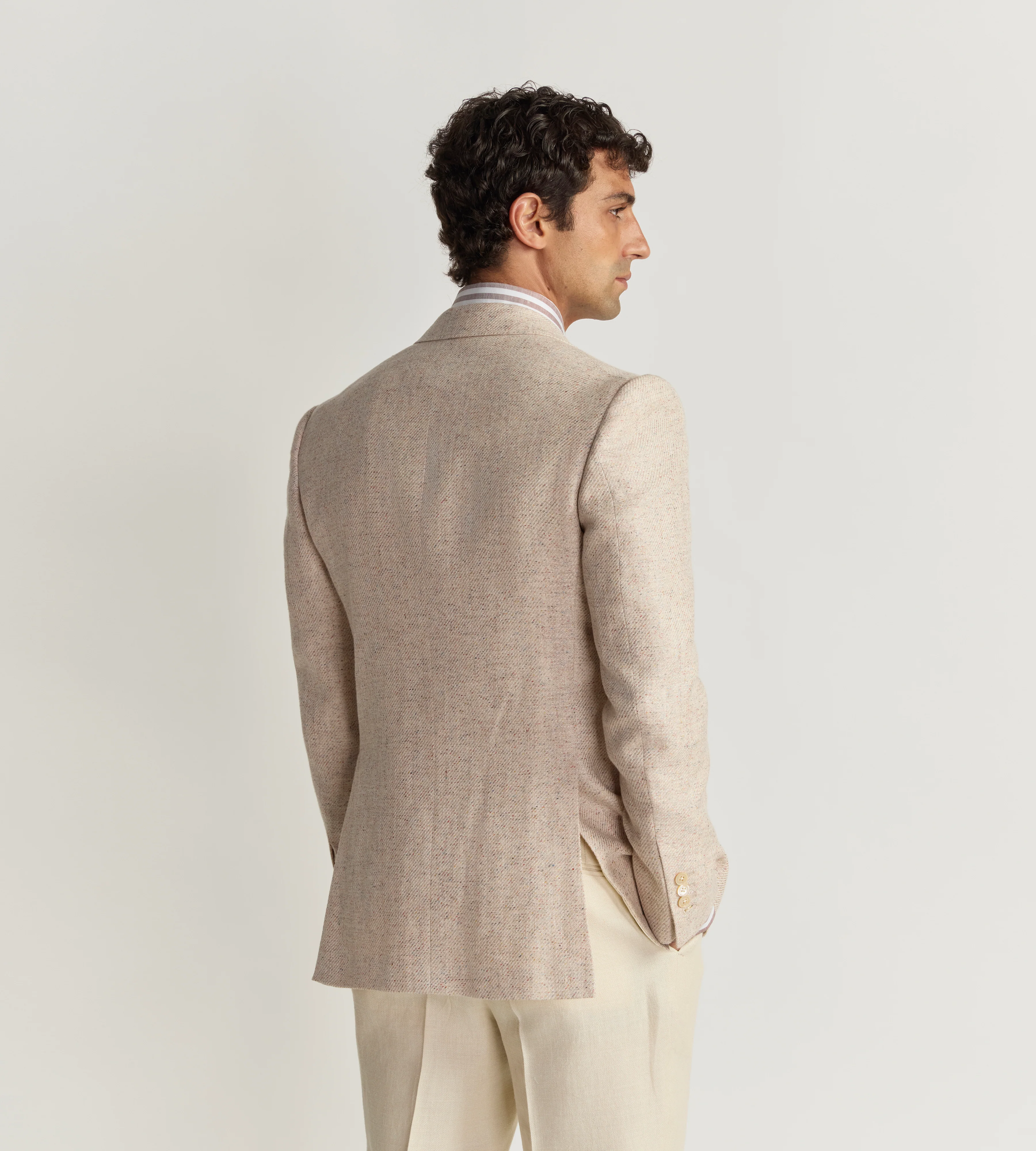 Veste en tweed chiné - Image 4