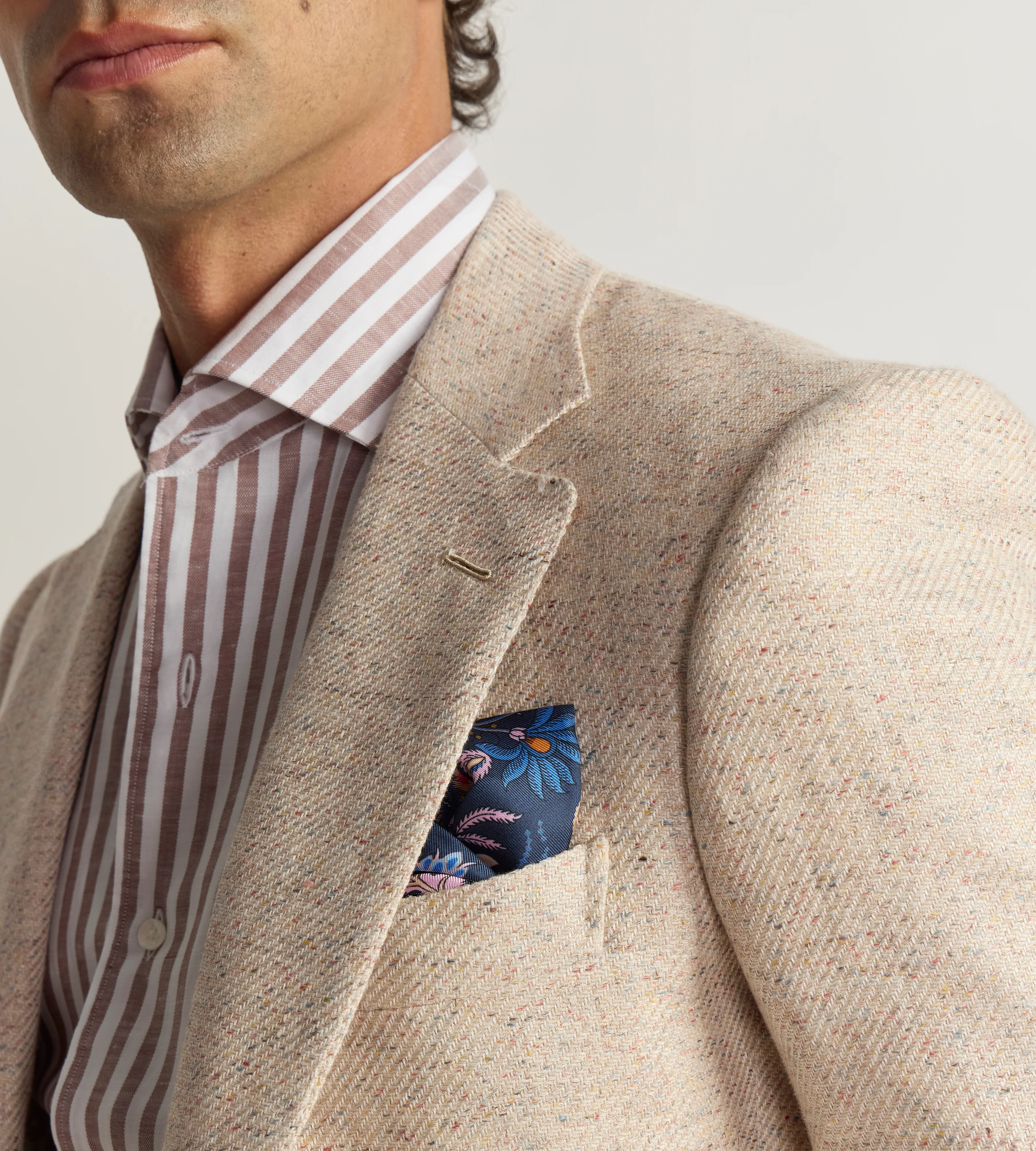 Veste en tweed chiné - Image 5