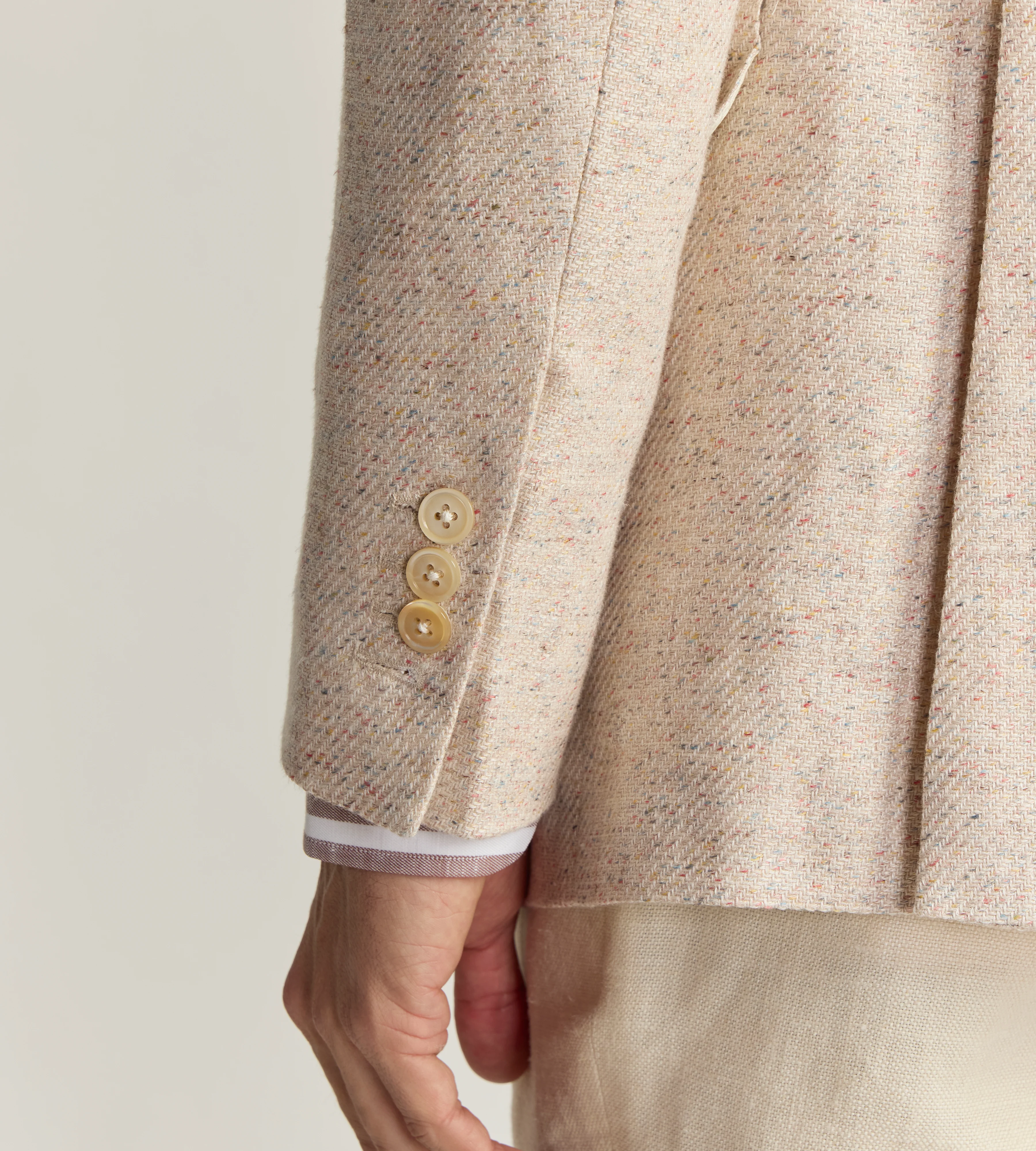 Veste en tweed chiné - Image 7