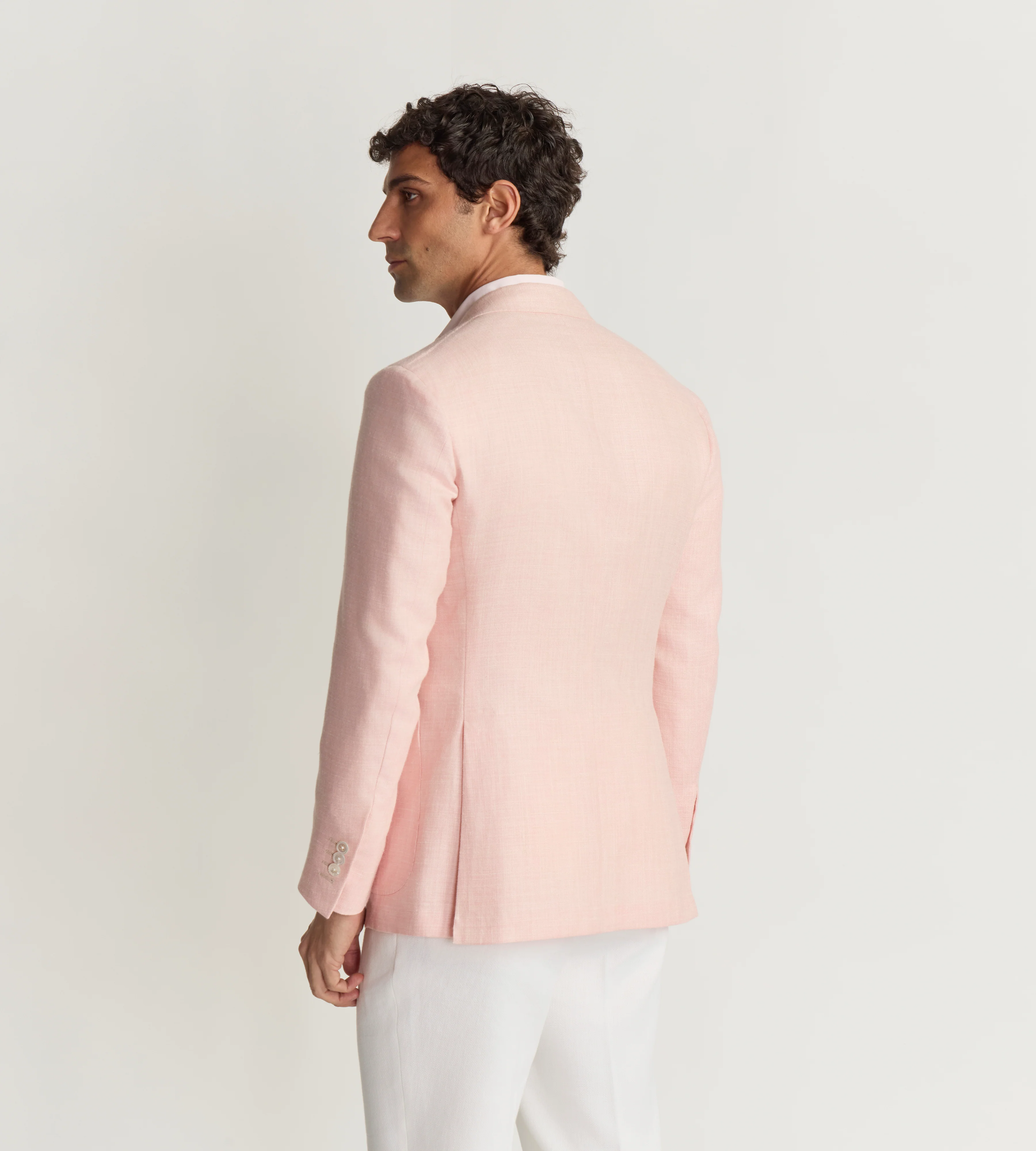 Veste en laine, soie et lin - Image 3