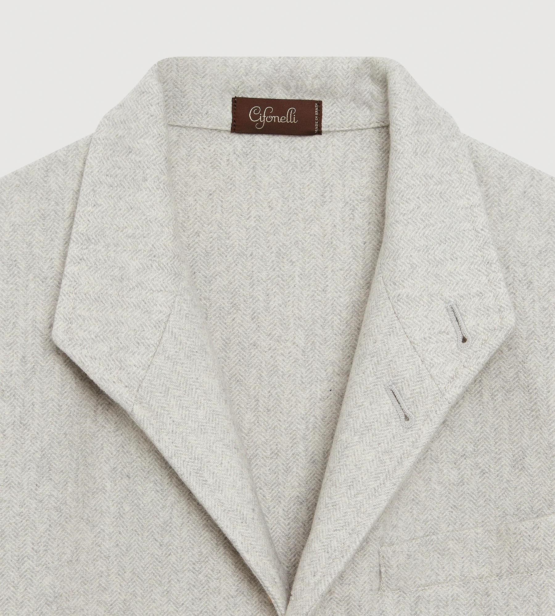 Veste Teba à chevrons en cachemire - Image 5