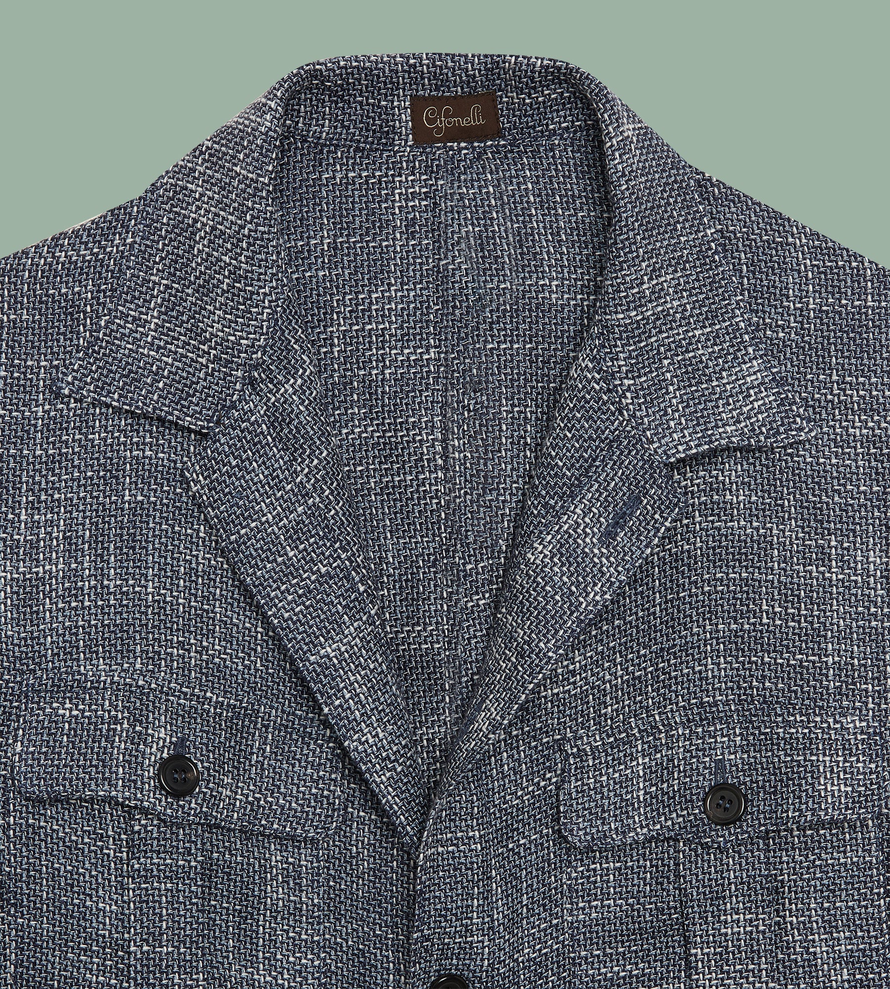 Veste Teba Safari en lin et coton - Image 3