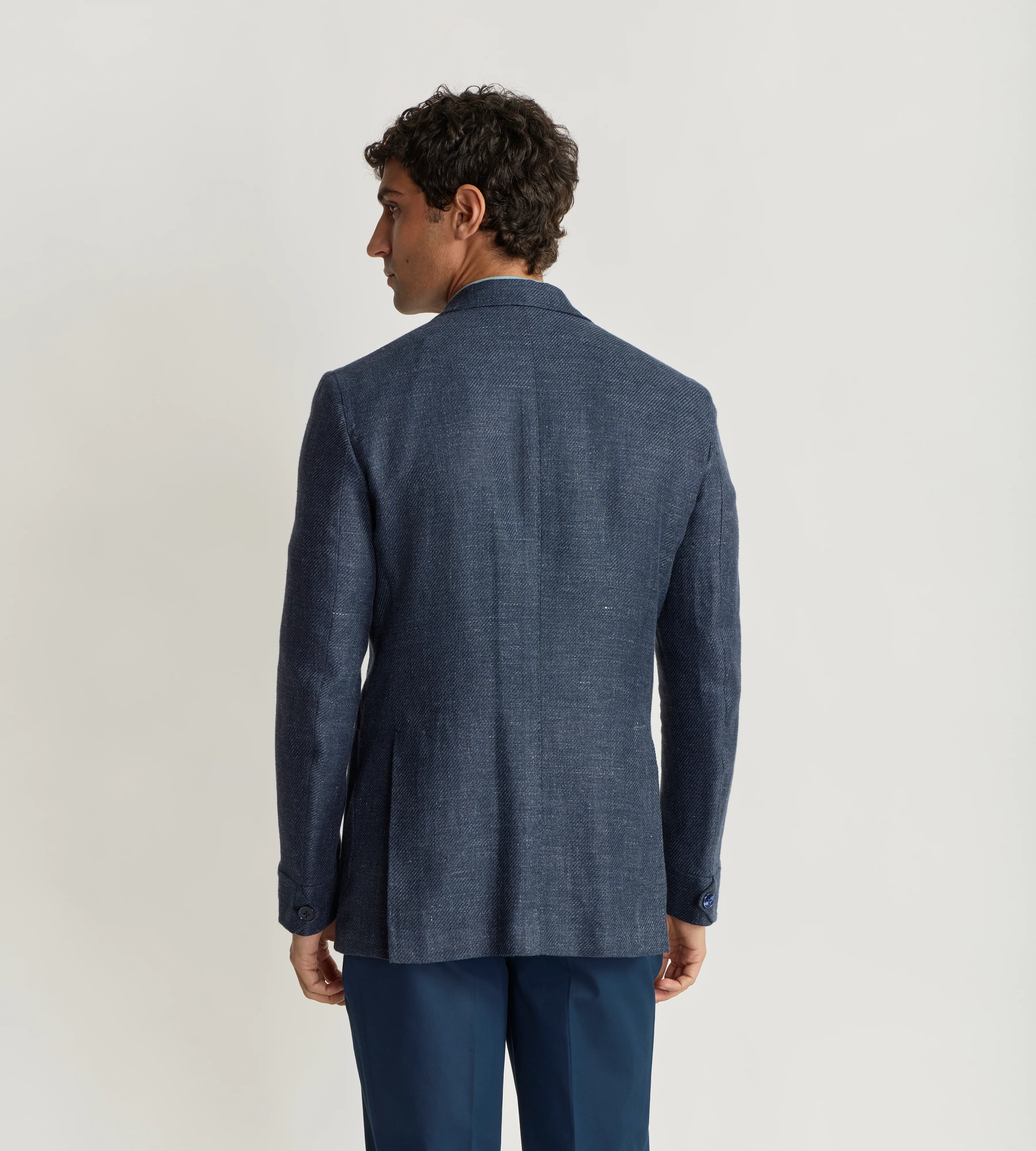 Veste Travel en lin et coton - Image 5