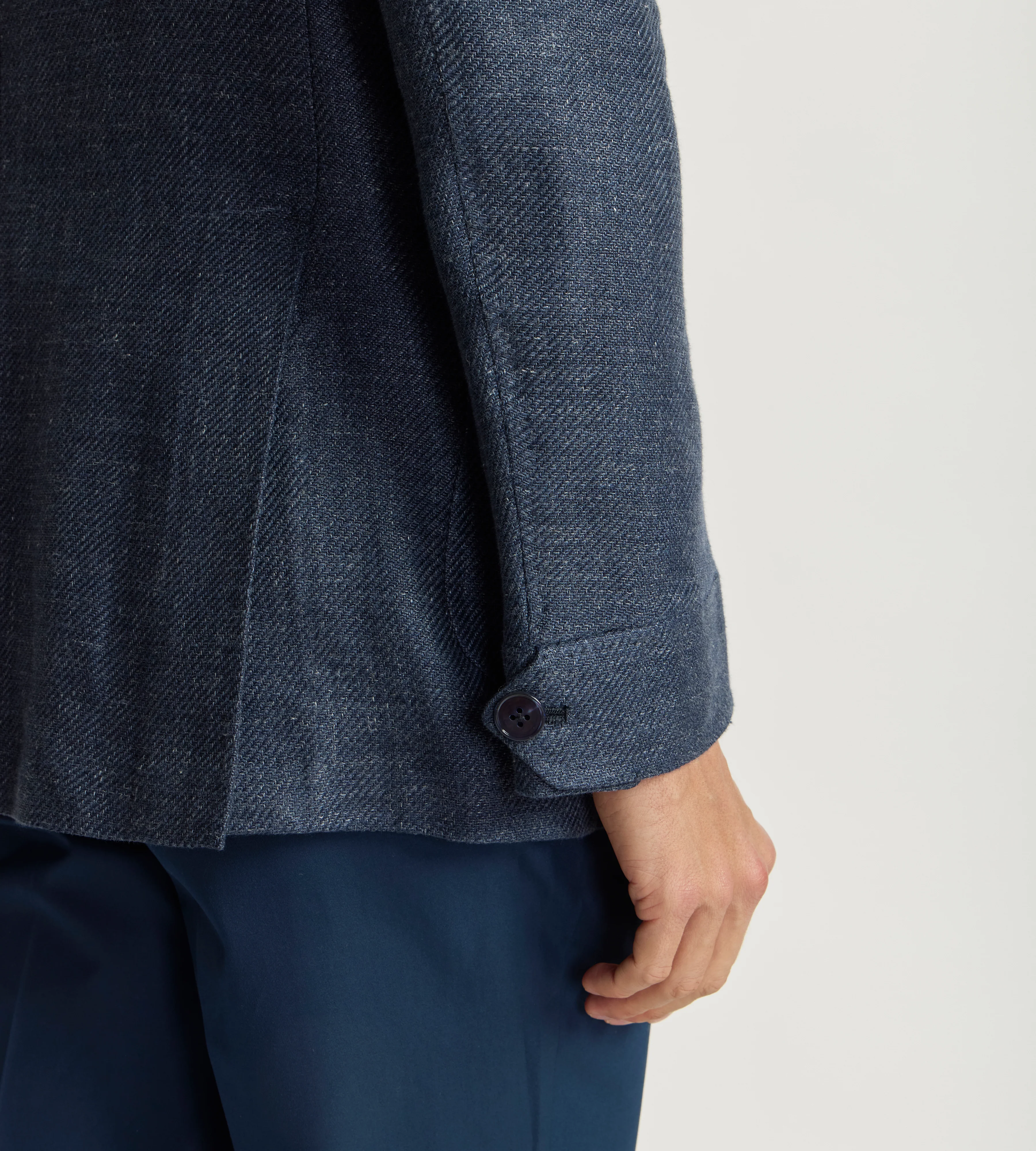 Veste Travel en lin et coton - Image 7