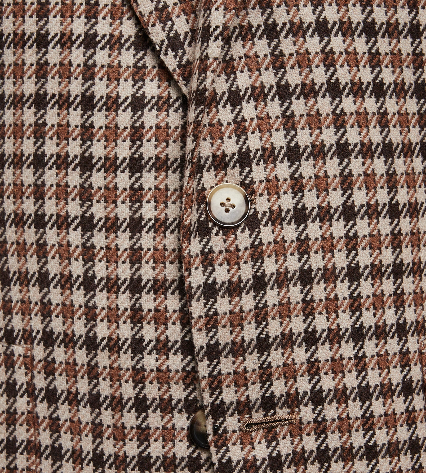 Veste pied-de-poule en laine - Image 7