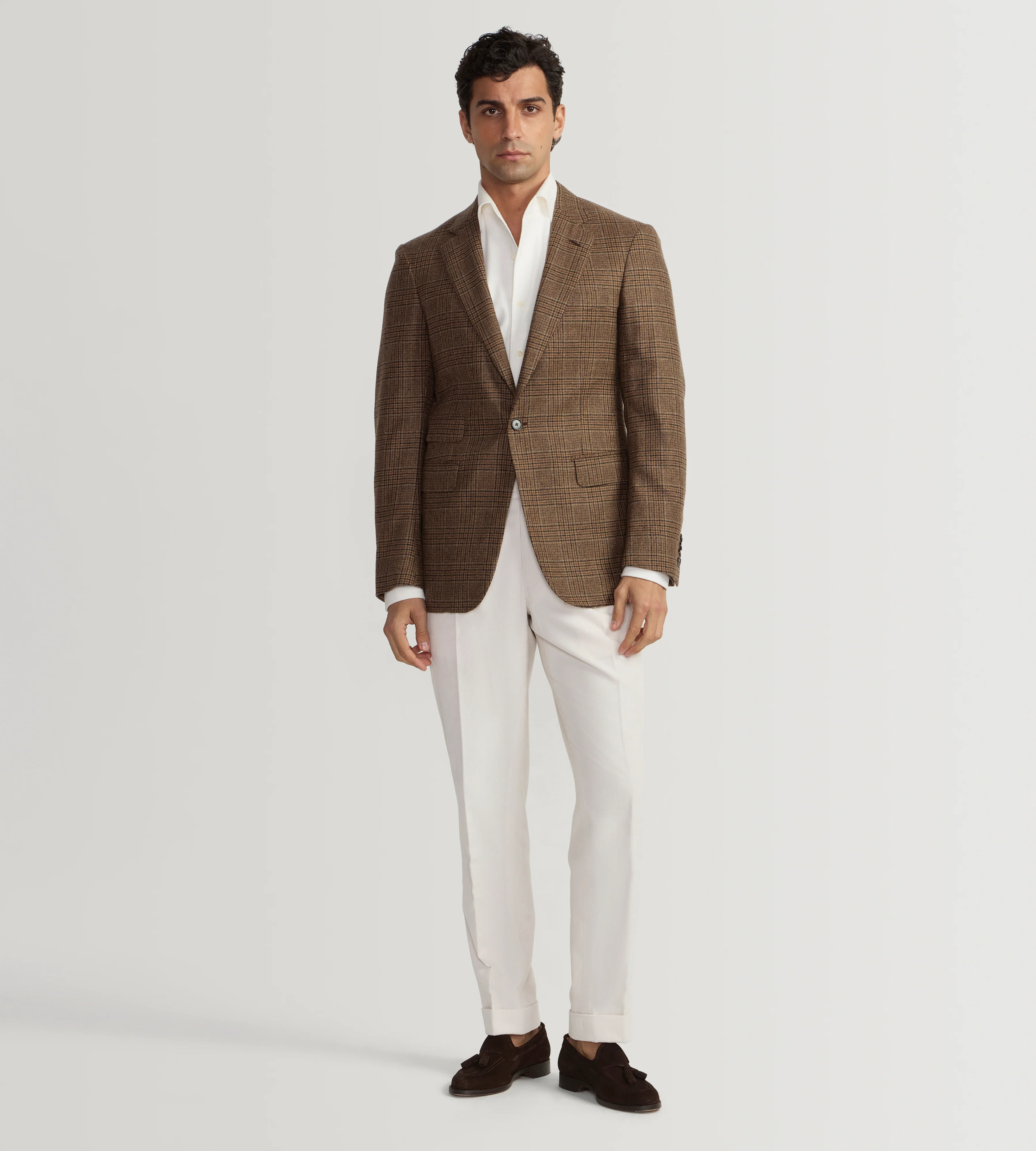 Veste Prince-de-Galles en laine - Image 3