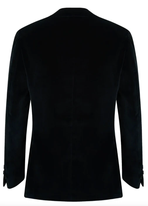 Veste noire en velours - Image 2