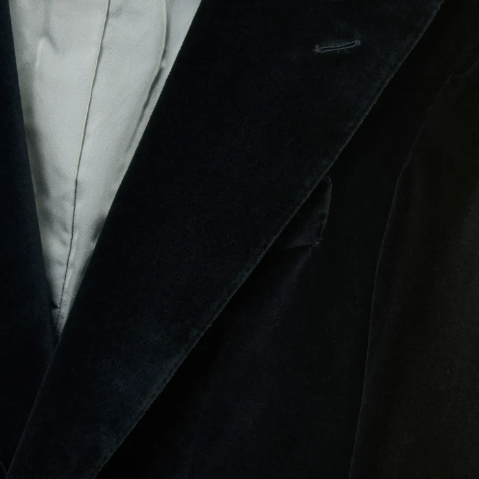 Veste noire en velours - Image 4