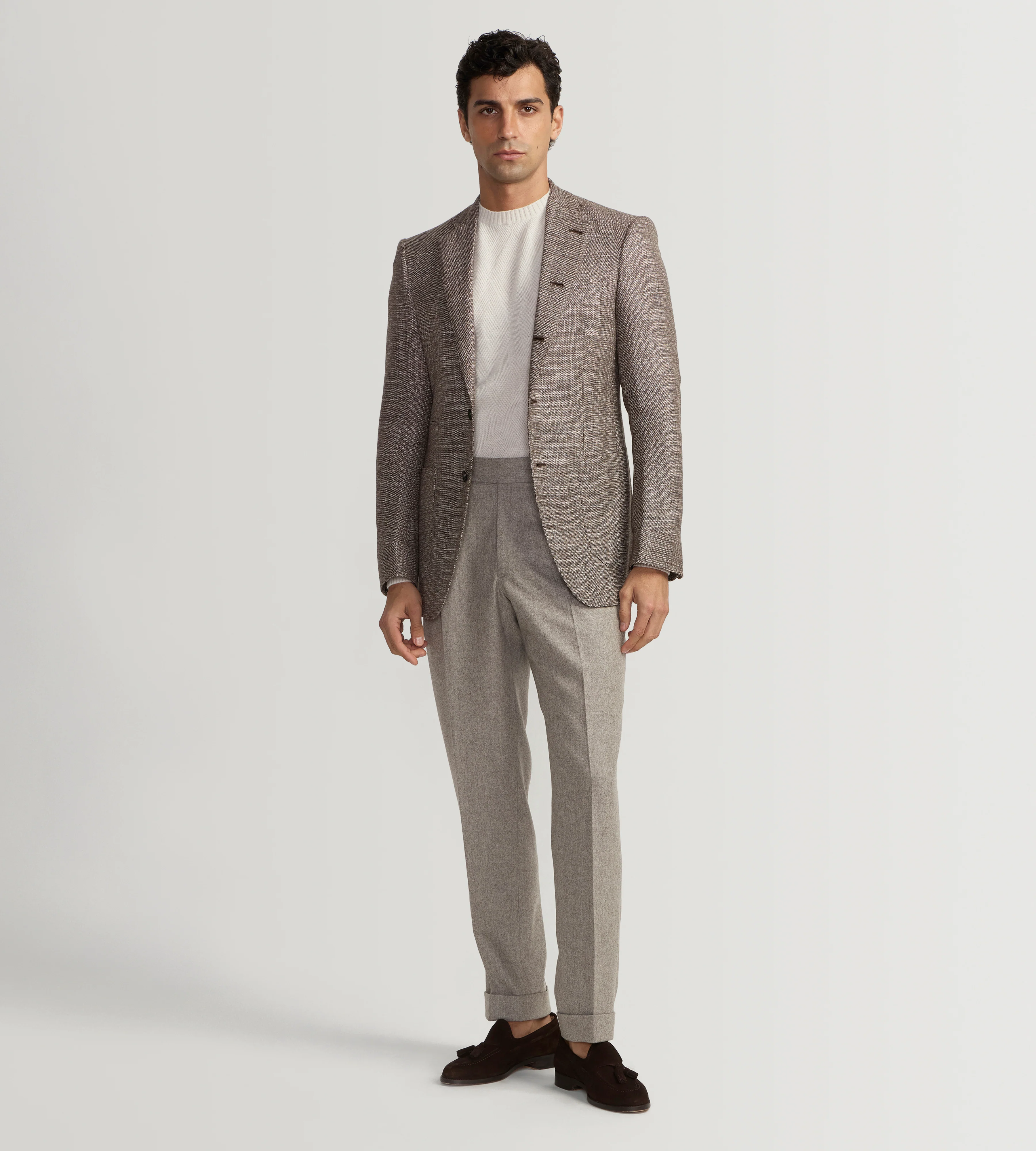 Veste Travel en laine et soie - Image 3